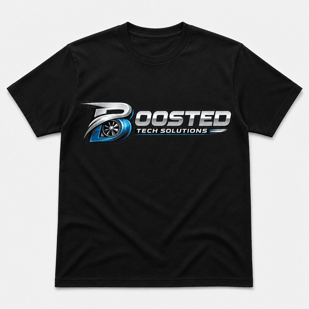 Boosted Silver Logo Tee
