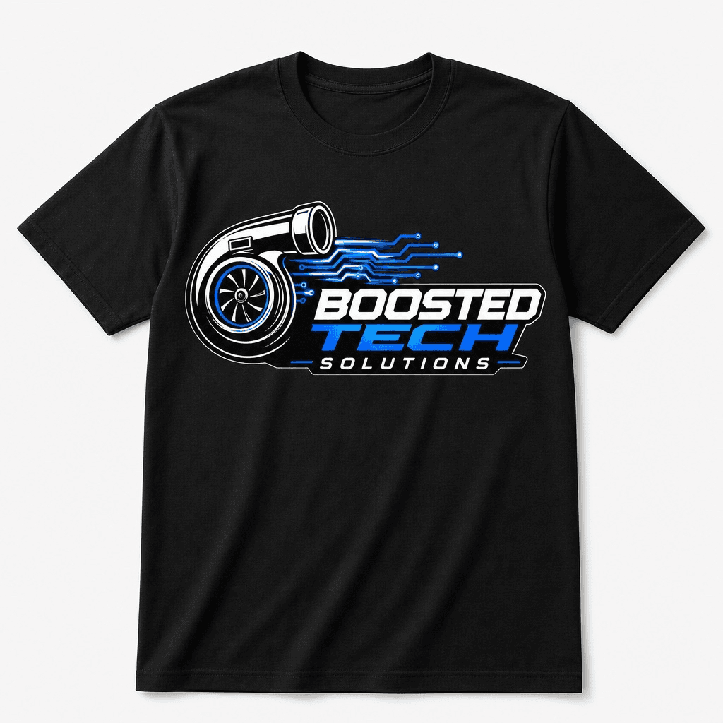 Boosted Tech Turbo Logo Tee